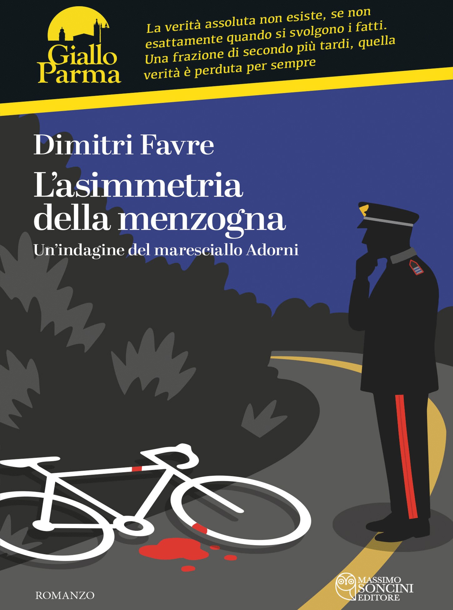 Copertina · L’asimmetria della menzogna · Dimitri Favre