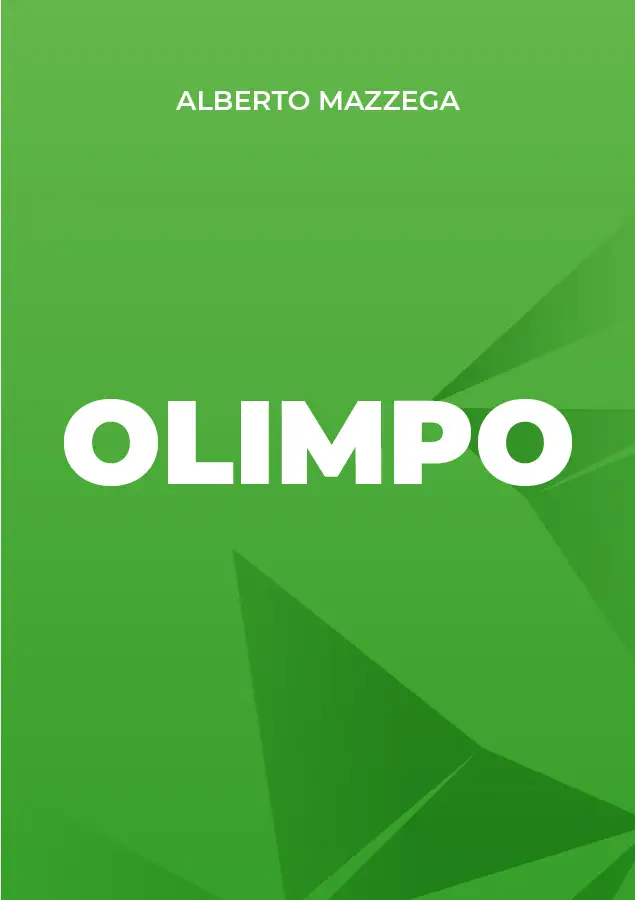 Scheda grafica originale dell’opera inedita · Olimpo · Alberto Mazzega