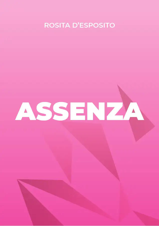 Scheda grafica originale dell’opera inedita · Assenza · Rosita D’Esposito